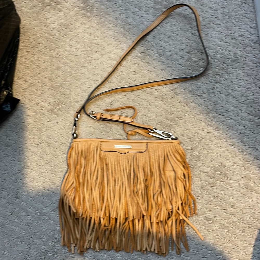 Rebecca Minkoff fringe bag.